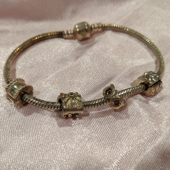 Genuine Vintage Pandora Bracelet 